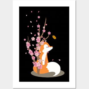 Fox Blossom Posters and Art